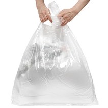 대성 매듭형 분리수거 평판봉투 40L~100L 투명, 100개입, 80L