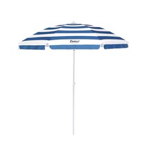 코마스나인 대형 파라솔 캠핑 카페 정원 펜션 루프탑 야외파라솔 8type, 스트라이프/네이비