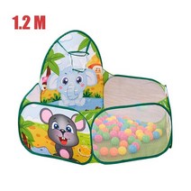 캠핑 텐트 초경량 가족 여행 텐트 play tent cartoon ball pit 야외, ltc01327c, 공 없음