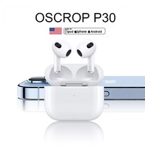 OSCROP P 시리즈 프리미엄 무선 블루투스 이어폰, P30