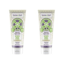 Human Kind Body Wash 휴먼카인드 바디워시 위드 코코넛 오일 애플 허브 8.45floz 250ml 2팩