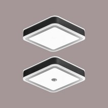 선라이트조명 LED 15W 제우스 직부센서등 인테리어 홈조명 현관 베란다조명, 센서