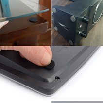 골든트리 미끄럼 진동 긁힘 방지 EVA 패드 노트북 스피커 계산기 충격흡수 소음방지, 1cm(24P), 1개