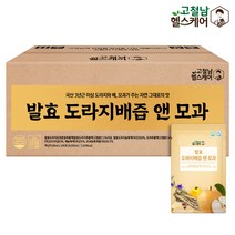 고철남헬스케어 발효 도라지배즙 앤 모과 실속형, 80ml, 100포, 100개