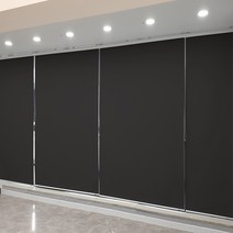암막 롤스크린 블라인드 가로125 세로160 아파트 거실 베란다 사무실 오피스텔 원룸 간편한 설치