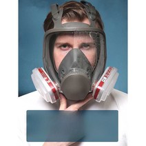 방독면 방독마스크 풀페이스 도색 페인트 농약 재난, 고효율활성탄2필터카트리지