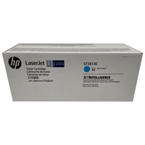 HP Color Laserjet Enterprise M553X 정품토너 대용량 파랑 9500매 (CF361XC), 1개