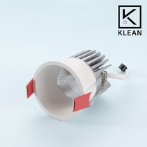 LED 천장 매립등 다운라이트 2인치 3인치 4인치 6인치 플리커프리 방습 COB 할로겐, 22.KL-953(2.5인치 10W), 노란빛(전구색/3000K)