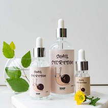 SOOP 달팽이 점액 수분충전 보습 앰플, 100ml