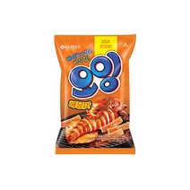 롯데 인간사료 스낵바 봉지 과자 오잉 75g 4봉 사무실다과 홈파티 1, 22개