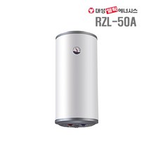 대성셀틱 RZL-50A 저장식 전기온수기 50리터 스테인레스 하향식 벽걸이형 실내용, RZL-50A(직접설치)+옵션1번+3번