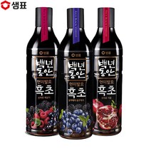 [샘표] 백년동안 흑초 1+1+1 5종 골라담기, 03.석류/03.석류/03.석류, 상세설명 참조