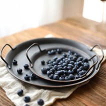 테이블 인테리어 빈티지 철제 트레이 20cm 틈새수납