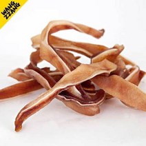 바보사랑 왕짱 돼지귀 슬라이스 껌 수제간식.왕짱, 선택안함, 상세설명 참조