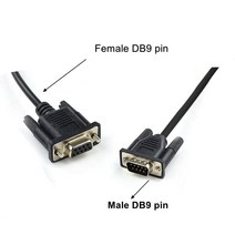 목재톱델타 DOP-B / TP 시리즈 HMI 터치 스크린 PLC 프로그램 케이블 연결 및 간의 통신, 02 Female DB9_05 Siemens