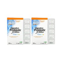 닥터스 베스트 다이제스티브 프로바이오틱 위드 호와루 200억 유산균 CFU 베지캡슐 30개입 [2통] Digestive Probiotic with Howaru
