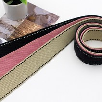 위드쏘잉 38mm 스티치웨이빙 / 웨이빙끈 / 웨빙끈, 핑크