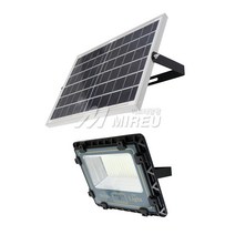 태양광 투광등 100W 센서 타이머 밝기조절 가로등 솔라 LED 벽등 정원등 벽부등 야외 조명 작업등 모션 감지, 단품