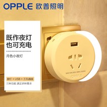 야외등 인테리어 조명 현관 자동센서등 현관조명 현관 조명 대형센서등 건전지센서등 주방조명 톰딕슨조명 거실조명 현관 조명등 파이프조명 카페조명, OP630-USB 달빛-밤등 (멀티오공+USB충전)