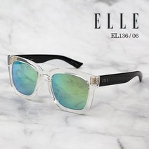 ELLE 선글라스 EL136 06 하프 미러 선글라스