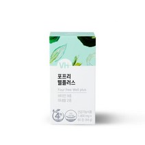 [건강] 비타민하우스 4FREE 멀티비타민 웰플러스 60정 x 1개(471614), 60정 x 1개