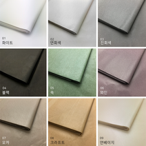 [TY] 물빠짐없는 2절 색화지 습자지 컬러습자지 포장지 선물포장지 꽃포장 색지 100매 60매, 2절(1봉), B 타입-흰색캘리(100매)