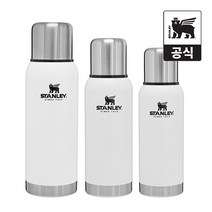 스탠리 어드벤처 보온보랭병 750ml, 폴라 화이트