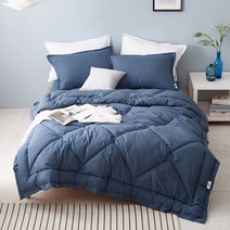 [벨리에르] 먼지없는 화이바K 차렵이불+베개커버세트