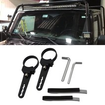 트럭롤바 렉스턴스포츠하드탑 팰리세이드튜닝 1.75 roll bar mount nudge, 없음