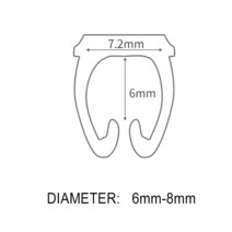 케이블 슬리브 클립 타이 배선 덕트 100/260PCS 와이어 마커 태그 레이블 네트워크 케이블 Cat5e Cat6 유형에 대 한 여러 가지 빛깔의 번호 편지 깔끔한 마킹 스틱, [04] 68mm, [04] 390PCS  AZ  Yellow