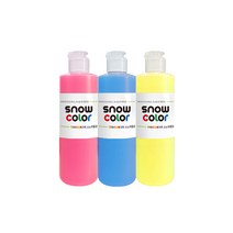 스노우물감 250ml 3색세트 스노우키즈 유아 아기 놀이 핑거 형광 페인팅 블랙라이트 촉감놀이 미술놀이 형광놀이 물감놀이, 스노우물감250ml, A세트, 1세트, (핑크,블루,옐로우)