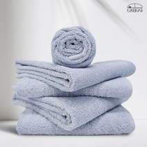 디알엠 제로수건 40수 고급 호텔 답례 선물 기념 수건 타올 30수 코마사 140g 170g 200g 5개, 40수 200g 연블루, 5장
