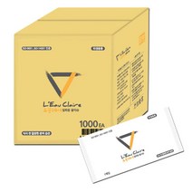 미쁘 일회용 물티슈 개별포장 식당 1000매, 르끌레어 오렌지 1000개