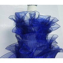 원단샘플 원단스와치 패브릭천 2세트 인어 투명 프릴 입체 접이식 대형 레이스 매직 컬러 점진적 오간자 패, 08 8_01 15cm 100cm