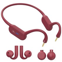 [2021년 일본 GOOD DESIGN 수상＋골전도다이나믹]DACOM 골전도 이어폰 bluetooth 귀를 막지 않고 골전도다이나믹 드라이버 2개 모드 ENC 통화 노이즈 캔슬링 IP55 방수 기적 인증 마이크 부착 스포츠 런닝 회의용