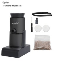스모킹건 훈연기 숯불착화기 스모크건 백패킹장비 boruit smoke infuser 총, 협력사, sk305bb-1, 1개