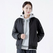 여성 블루종 패딩 항공점퍼 커플룩