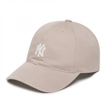 MLB 루키 언스트럭쳐 볼캡 NY Beige