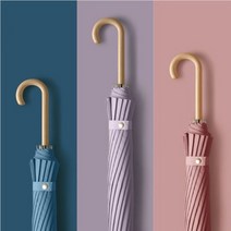 예쁜 패션 파스텔 16K 튼튼한 장우산 8가지색