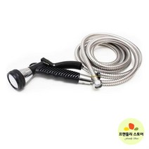 ₢sun/ ₡ 청소용호스 세제통호스 정원용호스 가정용매직호스 세제통분사기 물청소호스, 응▶ 베란다 스텐호스 세트 3M 분사기호스 다용도호스