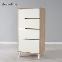 데코라인 메이 4단서랍장 580, 4단