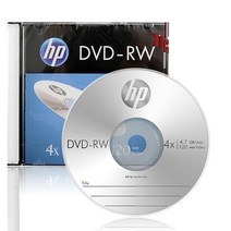 [IL∃7] 문구사무 HP DVD-RW(1P HP)X10개 공DVDR DVD케이스 디스켓 DVD원통 DVDR DVD시디 CD 빈DVD DVD_E∃8260eA, ∠본상품