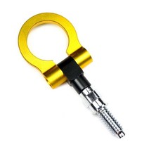 트레일러견인장치 범용 자동차 트레일러 링 견인 후크 스크류 알루미늄 합금 차량 트랙 레이싱 프론트, 01 금