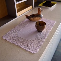 모던 클래식 식탁매트, 2화이트