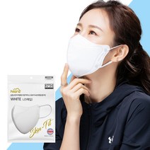 삼흥 얼큰이 새부리형 황사방역 KF94 마스크, 화이트, 20개, 5매입