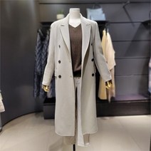 시슬리 NC09 베이직 더블 핸드메이드 코트 SACT43061