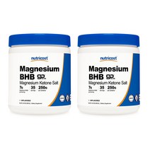 뉴트리코스트 마그네슘 케톤 솔트, 250g, 2개