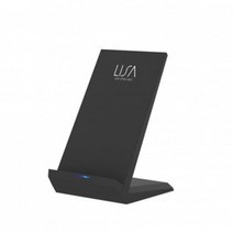 NED000935핸드폰 고속 무선충전기 / 9V 10W 2코일 C타입 스탠드형 LC-ORW06, 블랙
