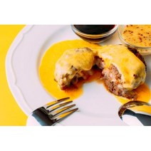 육즙 팡팡 100% 소고기와 임실 치즈가 들어간 풍미 가득한 햄버그스테이크 240g, 1세트