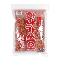 하나가쓰오부시 가쯔오부시 가다랑어포 500g 오코노미야끼타코야끼